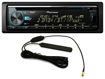 Pioneer DEH-X7800DAB CD/MP3-Autoradio DAB USB iPod AUX-IN inkl. DAB-Antenne - Bild 1 von 4