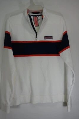 Suéter Pullover Vineyard Vines Niños Niños Blanco Rayas Oveja Talla XL (18) Foto 1 de 4