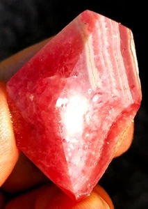159CT Gemmy!!! Muestra de cristal de rodocrosita roja transparente natural ie2952 - Imagen 1 de 15