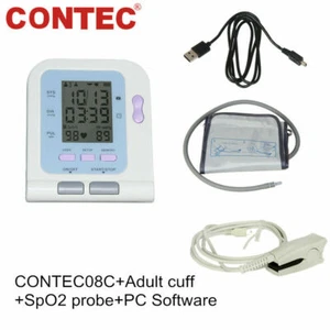 Digital Arm Blood Pressure Monitor NIBP SPO2 Pulse Rate Sphygmomanometer - Picture 1 of 11