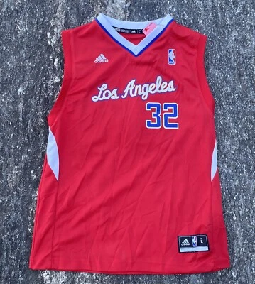 Camiseta Adidas Blake Griffin Los Angeles Clippers Roja #32 Jóvenes Niños Grande 14-16 Foto 1 de 4