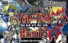 GBA Logiciel Gunstar Super Heroes