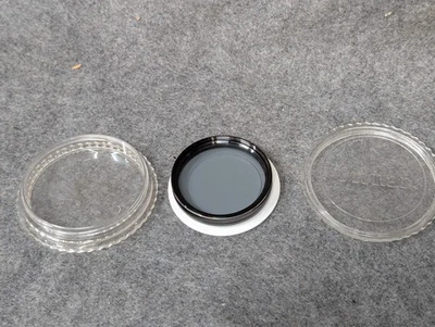 Vivitar 55mm Polarizer PL Glass Lens Filter Japan Genuine Polarizing with Case - Image 1 of 4