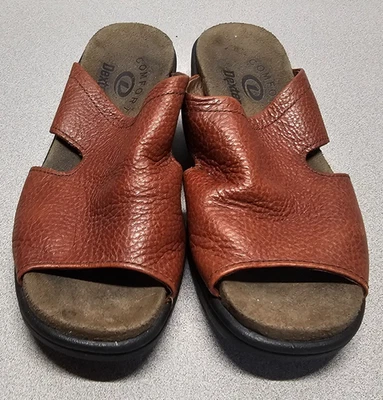 Sandalias de playa Dexter para hombre talla 8 de cuero con toboganes al aire libre interior informales cómodas Foto 1 de 4