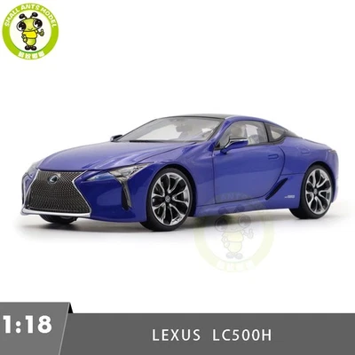 1/18 Toyota Lexus LC LC500h LC500 Sports Racing Car Blue Diecast Model Car - Image 1 of 4
