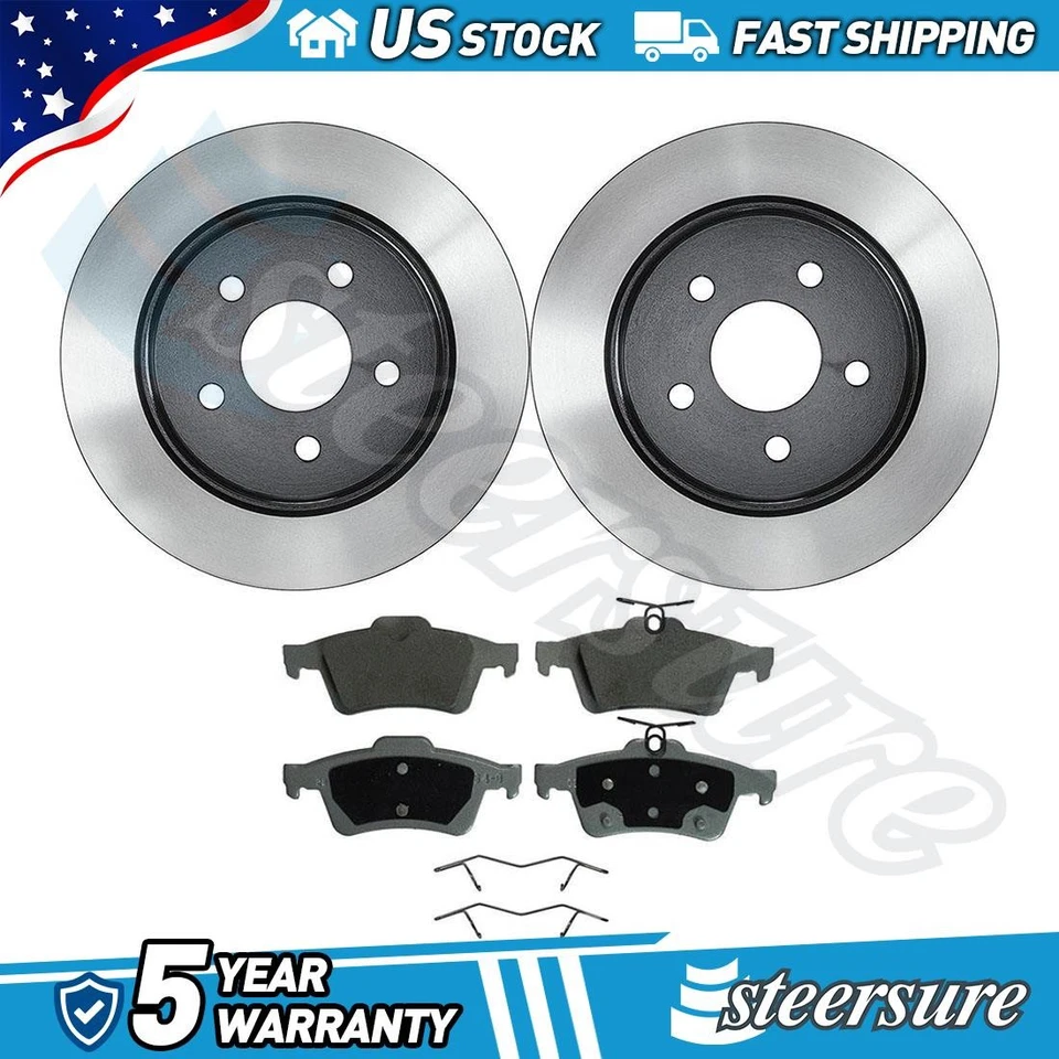 Комплект задних дисковых тормозных колодок Wagner дисковый тормоз ротор для Ford C-Max 2013-2017 годов выпуска - Изображение 1 из 4