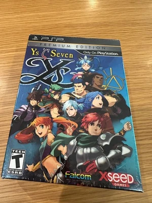 Nuevo - Ys Seven Premium Edition (PlayStation PSP) SELLADO de fábrica Foto 1 de 3