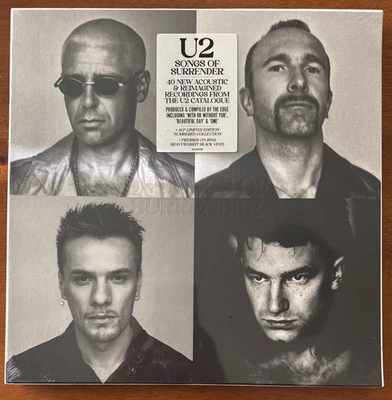 U2 – Songs Of Surrender - 4 x Vinyl, LP, Stereo, 180gr - Box Set No 32791 - NEW - Image 1 of 3