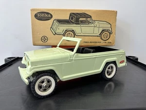 Rare Vintage 1969 Tonka No. 2230 Jeepster Pickup Mint Green in Orig. Box - Picture 1 of 20