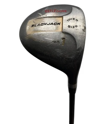 Palo de golf Wilson gato negro sobre talla 10.5 1 madera peso ligero bajo par LEER Foto 1 de 4