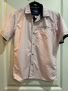 Camisa náutica manga corta Voyage Craft + Flow Big Boy talla 14 grande nueva sin etiquetas - Imagen 1 de 4