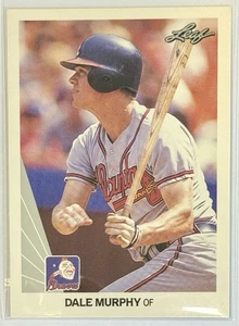 1990 Leaf Dale Murphy Atlanta Braves #243 - Bild 1 von 2
