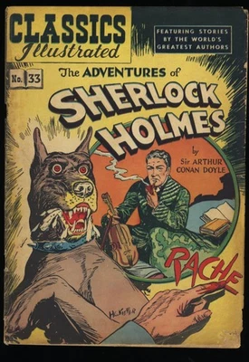 Classics Illustrated #33 GD 2.0 HRN 53 Gilberton 1947 - Image 1 of 2