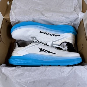 Altra Herren Torin 8 Straßenlaufschuhe Größe 12 weiß/blau - Bild 1 von 7