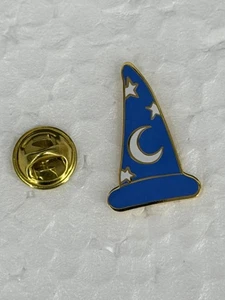 DISNEYLAND PARIS Mickey’s Sorcer Hat White & Blue Pin 7452 EUC ~ RARE - Picture 1 of 2
