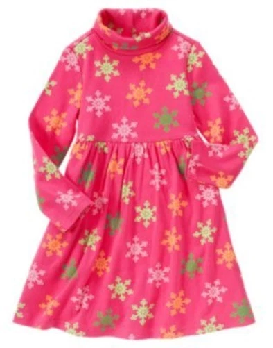VESTIDO COPO DE NIEVE GYMBOREE ALEGRE TODO EL CAMINO MAGENTA 3 4 5 6 7 8 9 10 12 NUEVO CON ETIQUETAS  Foto 1 de 1