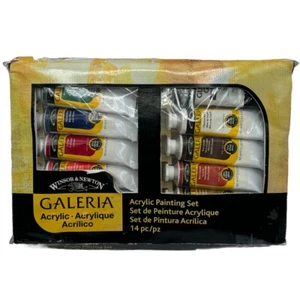 Winsor & Newton Galeria Acrylic Painting Set Paint, 14pc - Picture 1 of 2