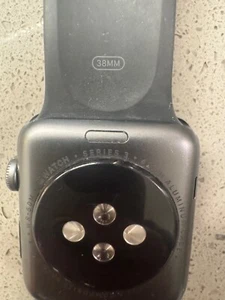 Apple Watch Series 3 42mm czarny pasek sportowy - kosmiczna szarość (cellular) (MTGT2LL/A) - Zdjęcie 1 z 3