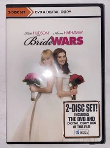 NEW Bride Wars DVD 2009 RomCom Comedy Romance Kate Hudson Anne Hathaway - Picture 1 of 15
