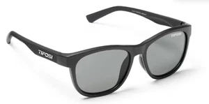 TIFOSI Thrive Frame "Swank" Unisex Sunglasses | Satin Black-Smoke Polarized $55 - Picture 1 of 4