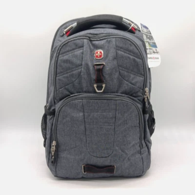 SWISSGEAR Gray Heather 5903 ScanSmart Laptop Backpack 15" - Image 1 of 4