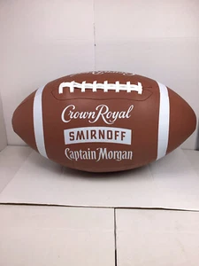 Crown Royal Smirnoff Captain Morgan Inflatable Football, Man Cave, Wall Decor - Picture 1 of 7