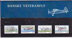 MAPA RECUERDO DINAMARCA 2006 AVIONES VINTAGE SM68 Afa c.v. DKK 70 (€9,40 $10,60) - Imagen 1 de 1