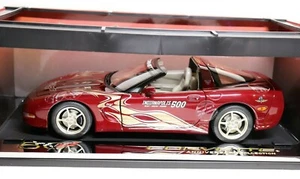 AUTOart 2002 Chevrolet Corvette Indy 500 50th Anniv. Pace Car 2002 Ruby Red - Picture 1 of 8