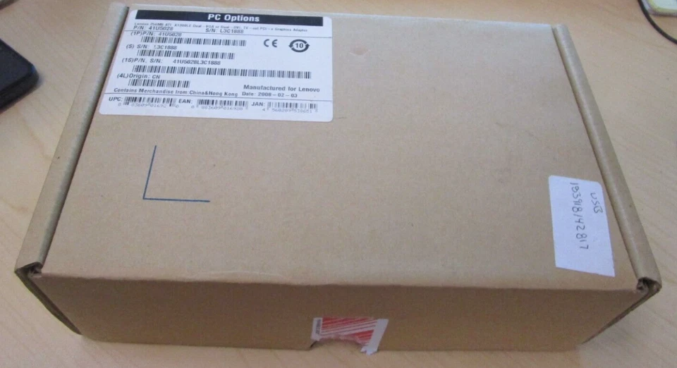 41U5028 SFF Dual Lenovo ATI Radeon X1300 256MB Graphics Adapter Kit - Image 1 of 4