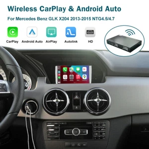 NEW Wireless CarPlay Retrofit Kit Android Auto for Mercedes Benz GLK X204 NTG4.5 - Picture 1 of 7