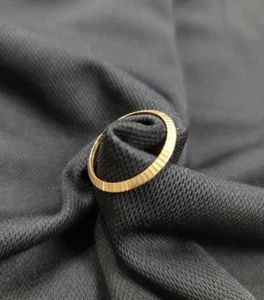 rolex (authintic)  18k  fluted - Picture 1 of 3