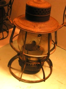 Vintage Keystone Lantern Co., Philadelphia Pennsylvania Railroad Lantern - Bild 1 von 2