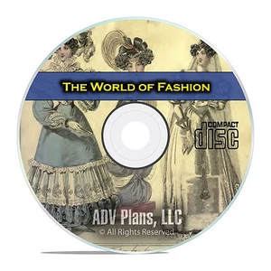 The World of Fashion and Continental Feuilletons, Women's Fashion, CD DVD E47 - Picture 1 of 11