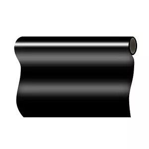 12"x12FT Black Heat Transfer Vinyl Roll Iron-On HTV for Clothing & Shirts - Picture 1 of 7