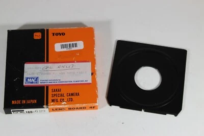 Toyo 4F lens board for 4x5 field camera - Image 1 of 3