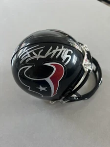 JJ Watt autographed signed VSR4 Mini Helmet Beckett BAS COA Houston Texans NFL - Picture 1 of 2