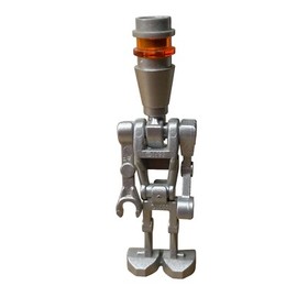 LEGO MINIFIGURE STAR WARS Clone Wars Silver Assassin Droid sw0229 from Set 8015