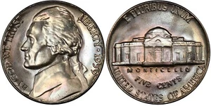 1959 P D  BU Jefferson Nickels  Attractive Coins - Picture 1 of 2