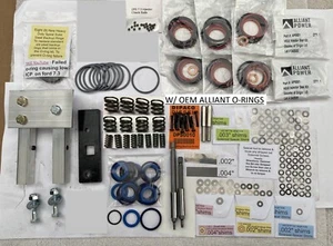 7.3L P.S. injector deluxe rebuild KIT w/ clamp, tools, springs & OEM ext seals - Picture 1 of 12