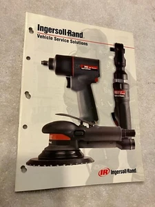 INGERSOLL-RAND Vehicle Service Solutions Tool Catalog w/Specifications for 2002 - Picture 1 of 1