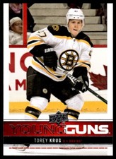 2012-13 UPPER DECK YOUNG GUNS Torey Krug Rookie Boston Bruins #205 R21