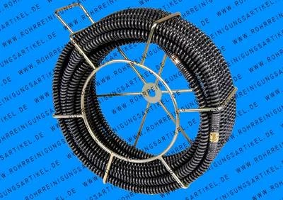 5 Standard mit Kern SMK Spiralen (Wellen) im Spiralkorb - 22mm Rohrreinigung