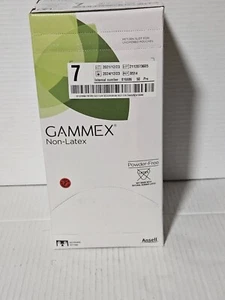 Gammex Non-Latex Surgical Gloves Sterilized 50 Pair Box Size: 7 Exp: 2024 - Picture 1 of 3
