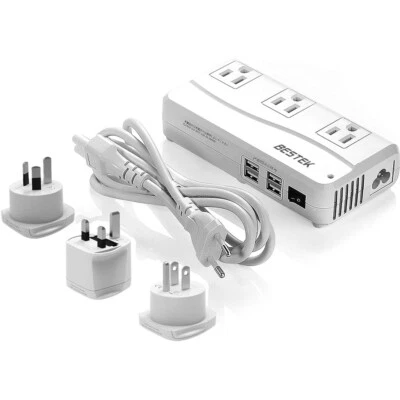 BESTEK Travel Accessories Converter 90V - 240V to 100V transformer Japan plug - Image 1 of 4