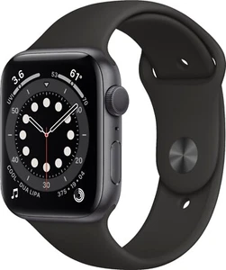Apple Watch Series 6 - 44mm - Aluminum - Graphite - GPS - Fair - Photo 1 sur 1