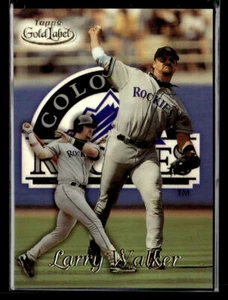 1999 Topps Gold Label #45 Larry Walker Class 1 Black - Bild 1 von 2