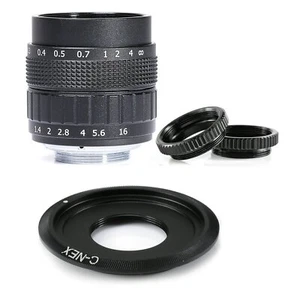 Fujian 50mm f1.4 CCTV C Mount Lens for Sony NEX E Mount Camera NEX5T NEX3C A7 - Picture 1 of 5