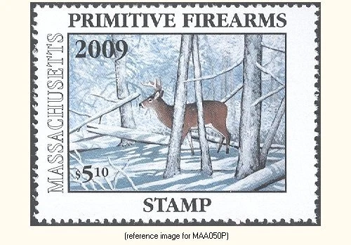 D2K Massachusetts Prim. Arms Stamp 2009 $5.10 - Image 1 of 1