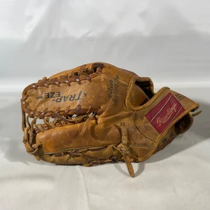 Vtg Rawlings TG 24 Trap Eze Model Made In The USA Bob Turley Baseball Glove LHT - Picture 1 of 14