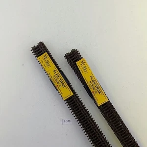 Micro Engineering 12-122 N Scale 36" Weathered Flex-Trak Code 70 - 12 Pieces - Picture 1 of 1